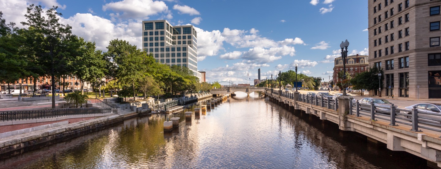 SPH building and Providence River